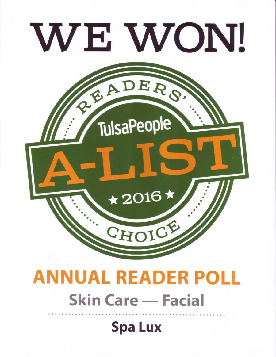 SPA LUX Added to Tulsa People Magazine’s AList Spa Lux